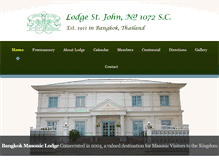 Tablet Screenshot of lodgestjohnbangkok.com